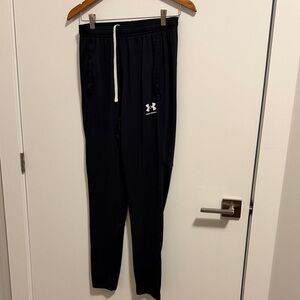 Under Armour Black Joggers with White Drawstring